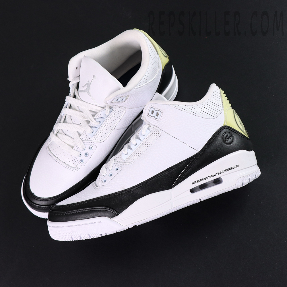 Fragment Design X Air Jordan 3 Retro Sp White 2