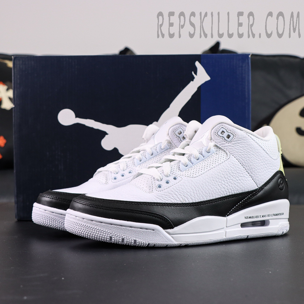 Fragment Design X Air Jordan 3 Retro Sp White 2
