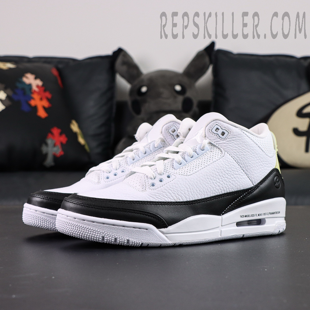 Fragment Design X Air Jordan 3 Retro Sp White 2