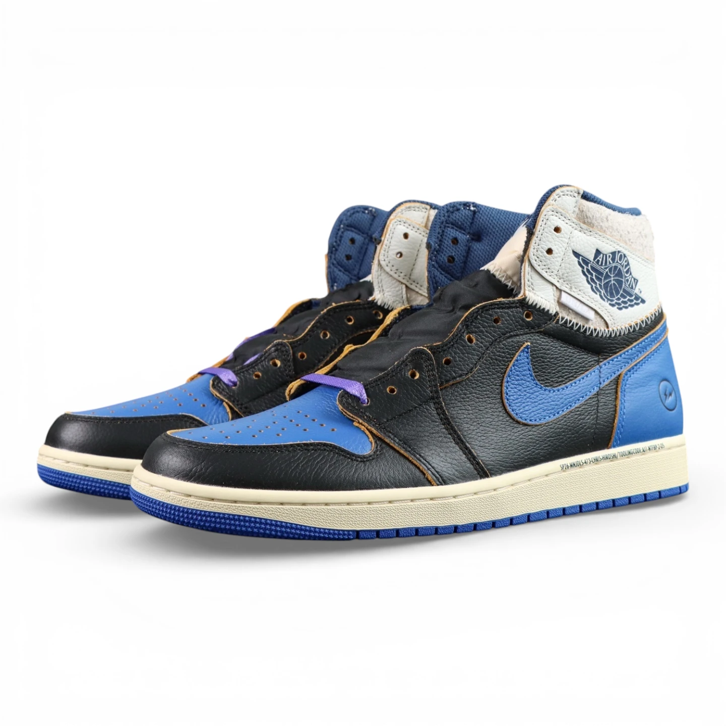 Fragment Design X Union La X Jordan 1 Retro High Og Sport Royal