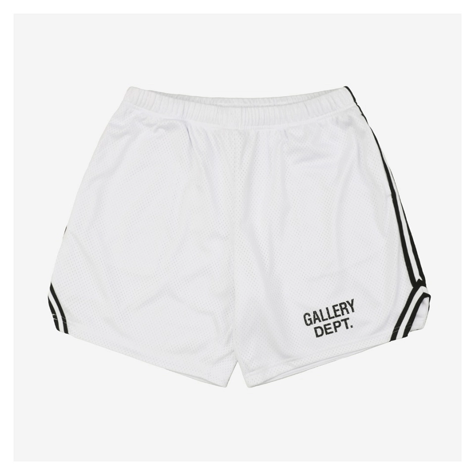 Gallery Dept English Letter Mesh Basketball Shorts