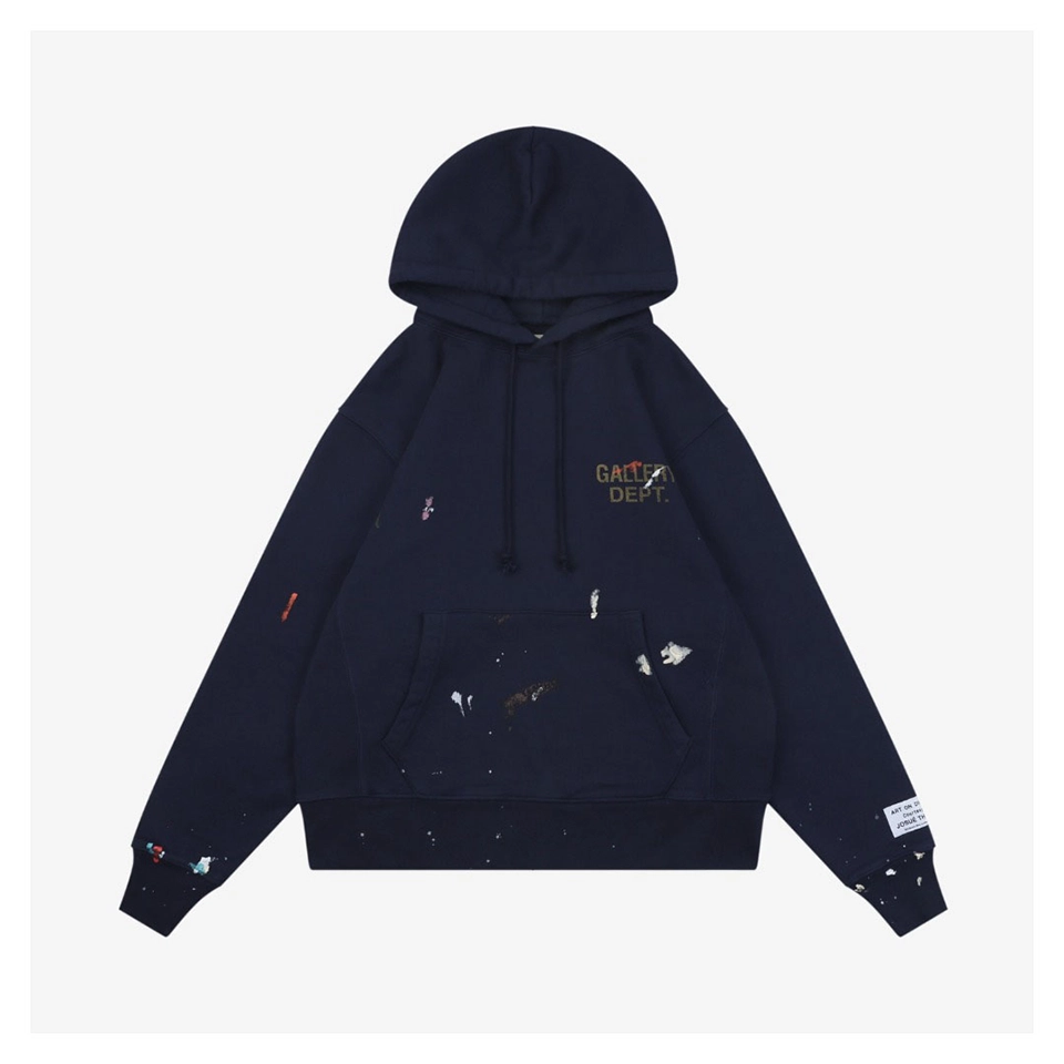 Gallery Dept Hand Painted Graffiti Letter Hoodie