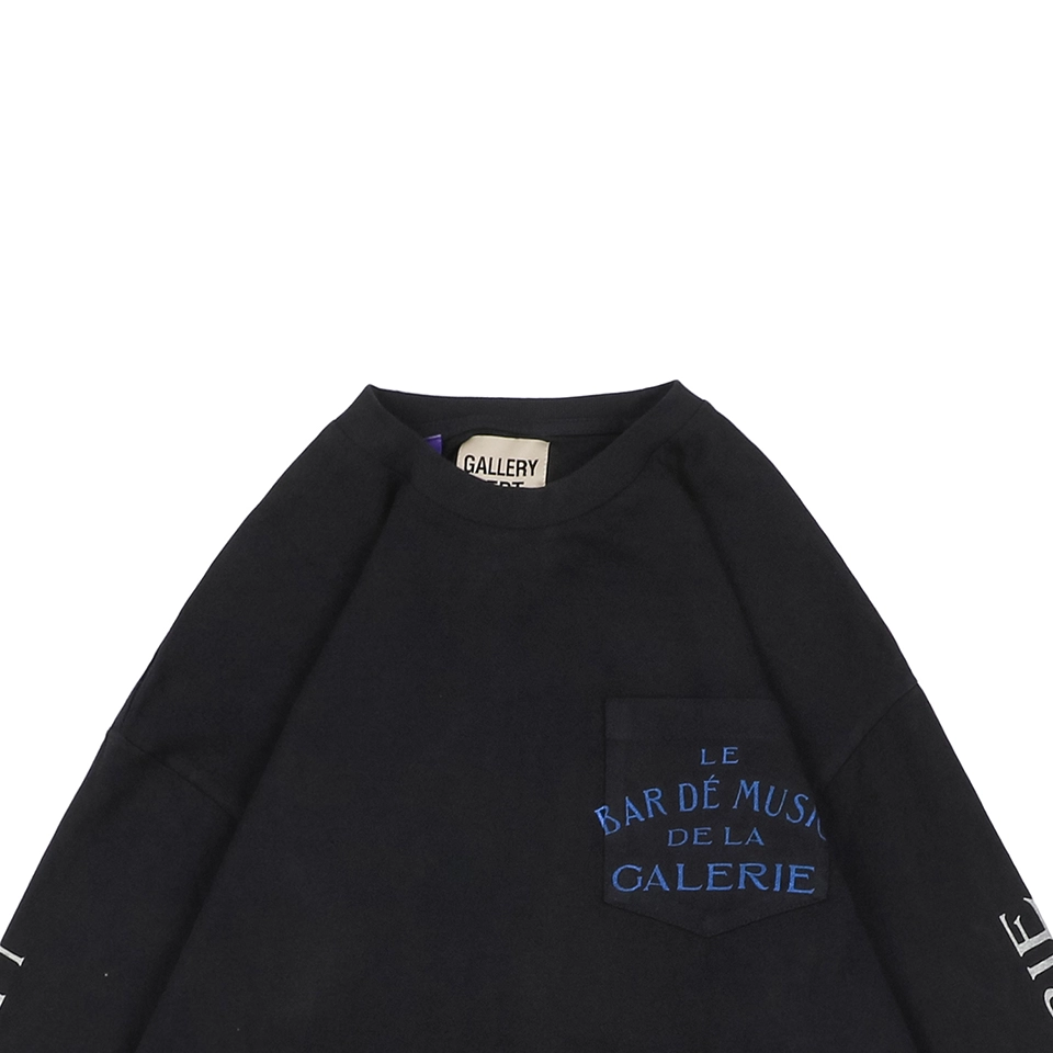 Gallery Dept Music Gallery Letter Print Long Sleeve Shirt