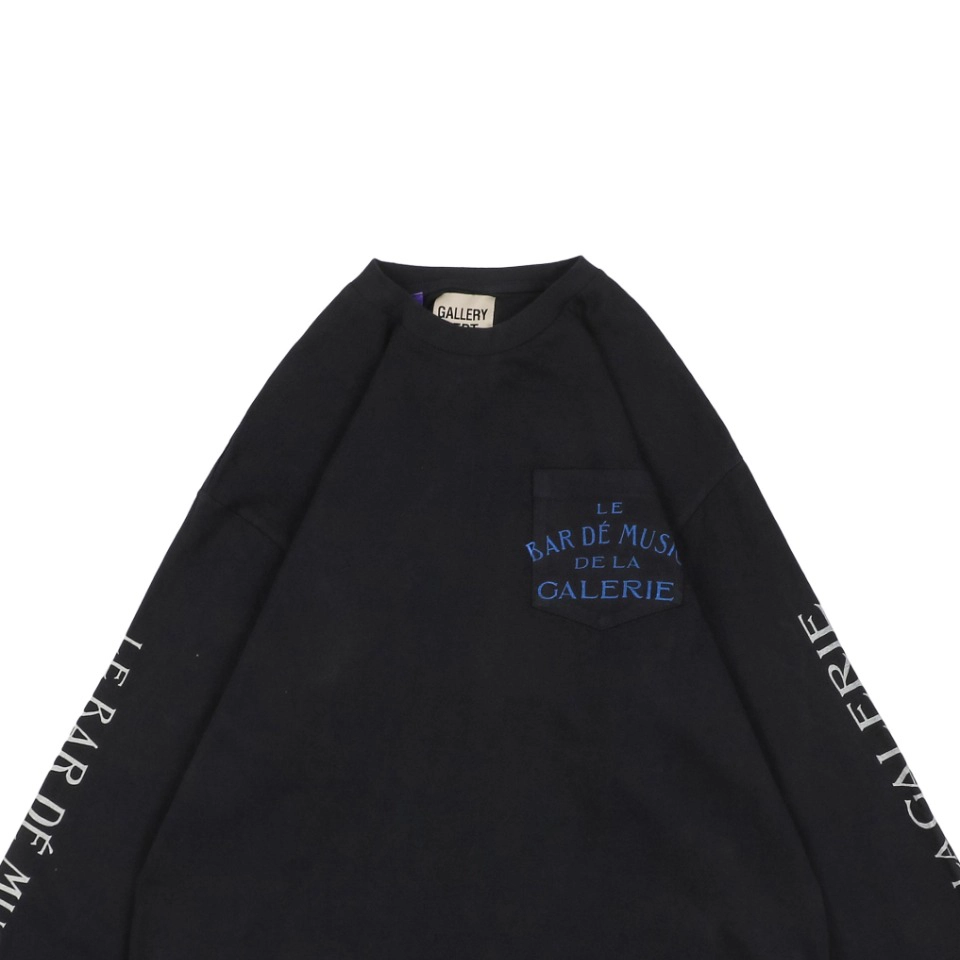 Gallery Dept Music Gallery Letter Print Long Sleeve Shirt