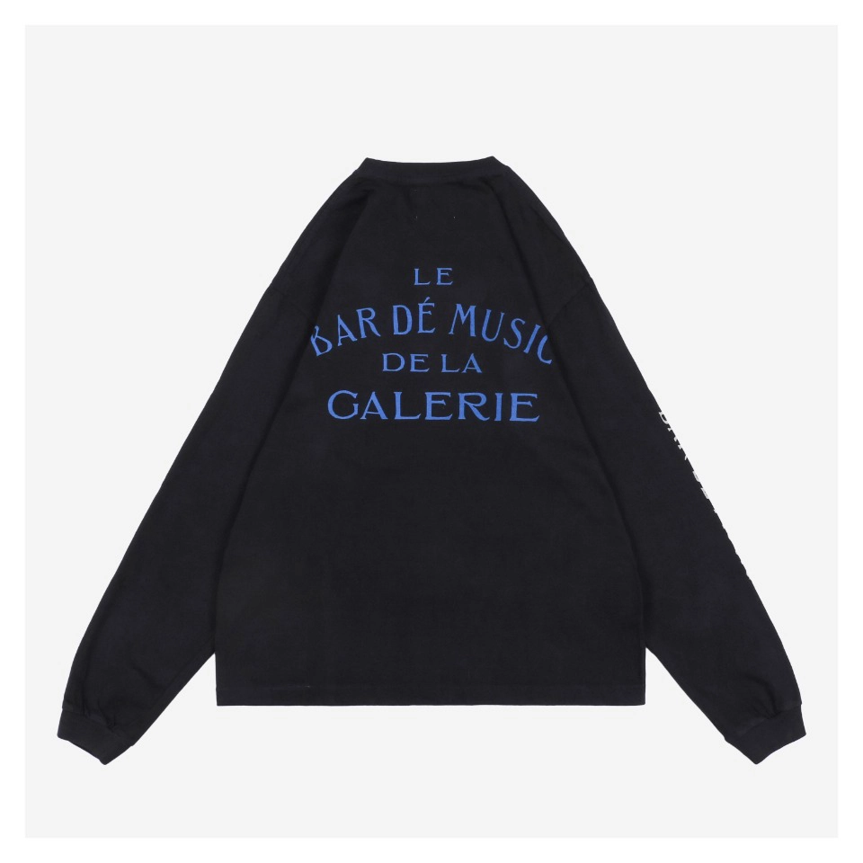Gallery Dept Music Gallery Letter Print Long Sleeve Shirt