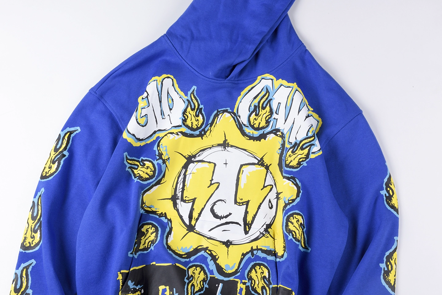 Glo Gang Blue Runnaz Records Graphic Hoodie