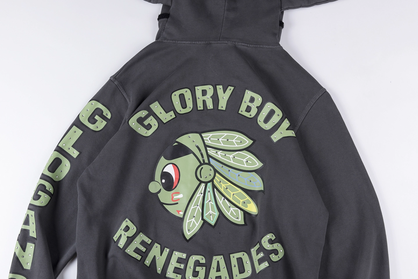 Glo Gang Glory Boy Renegades Masked Zip Up Hoodie