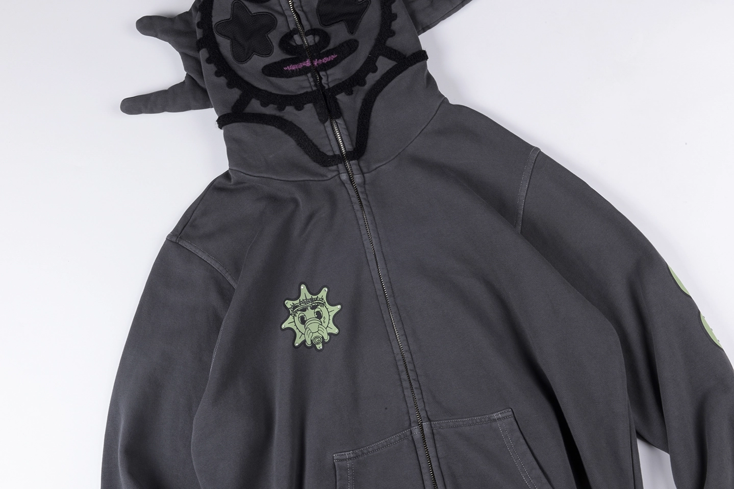 Glo Gang Glory Boy Renegades Masked Zip Up Hoodie