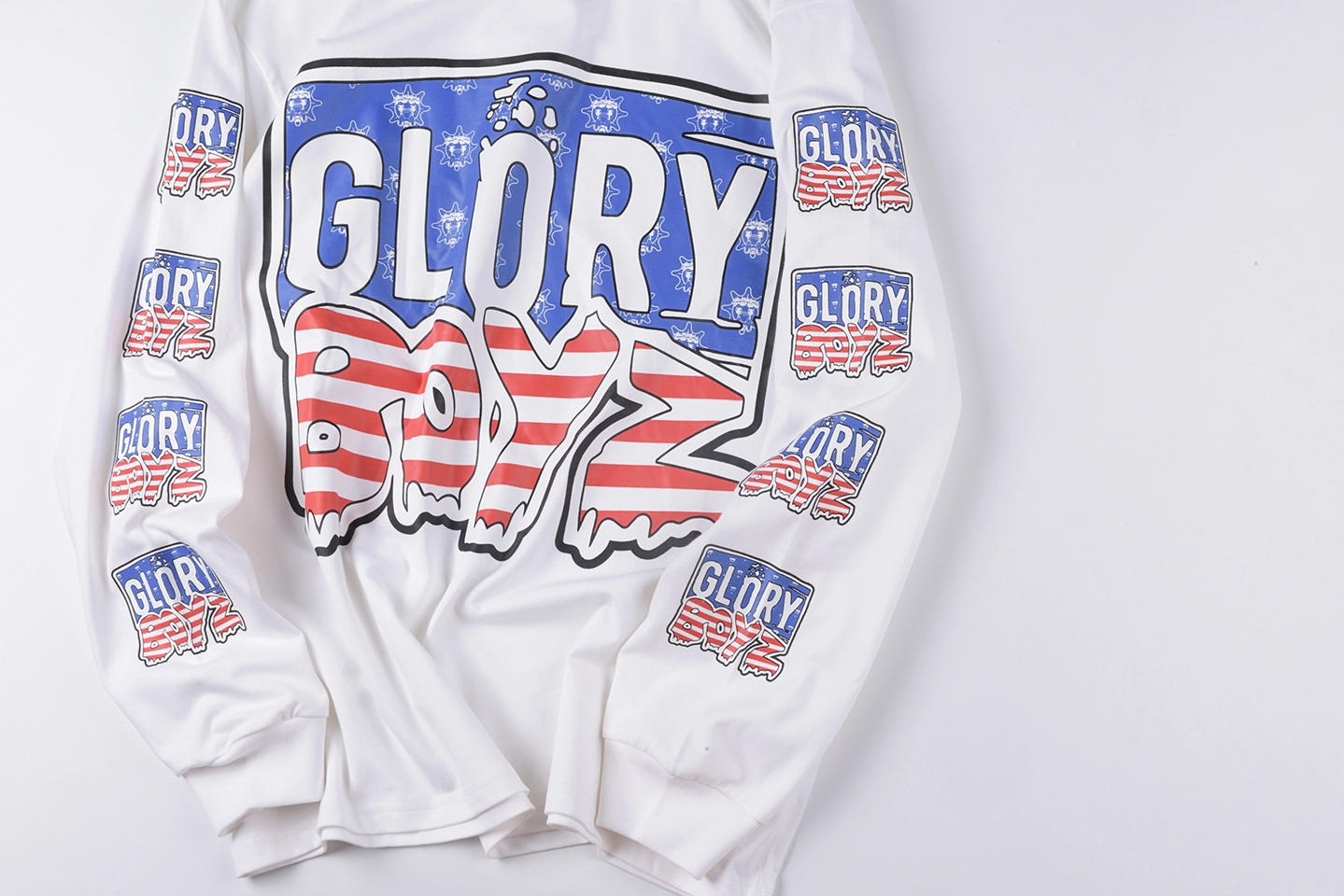 Glo Gang Glory Boyz White Graphic Shirt