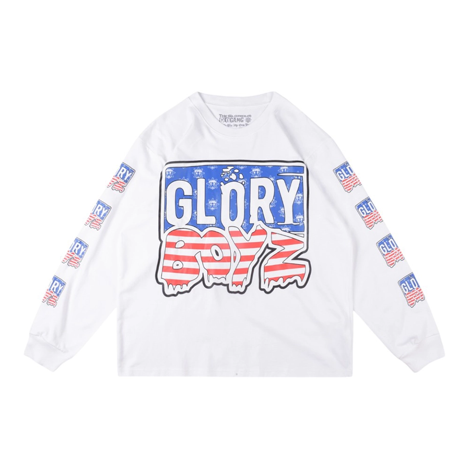 Glo-Gang-Glory-Boyz-White-Graphic-Shirt5.webp Glo Gang Glory Boyz White Graphic Shirt