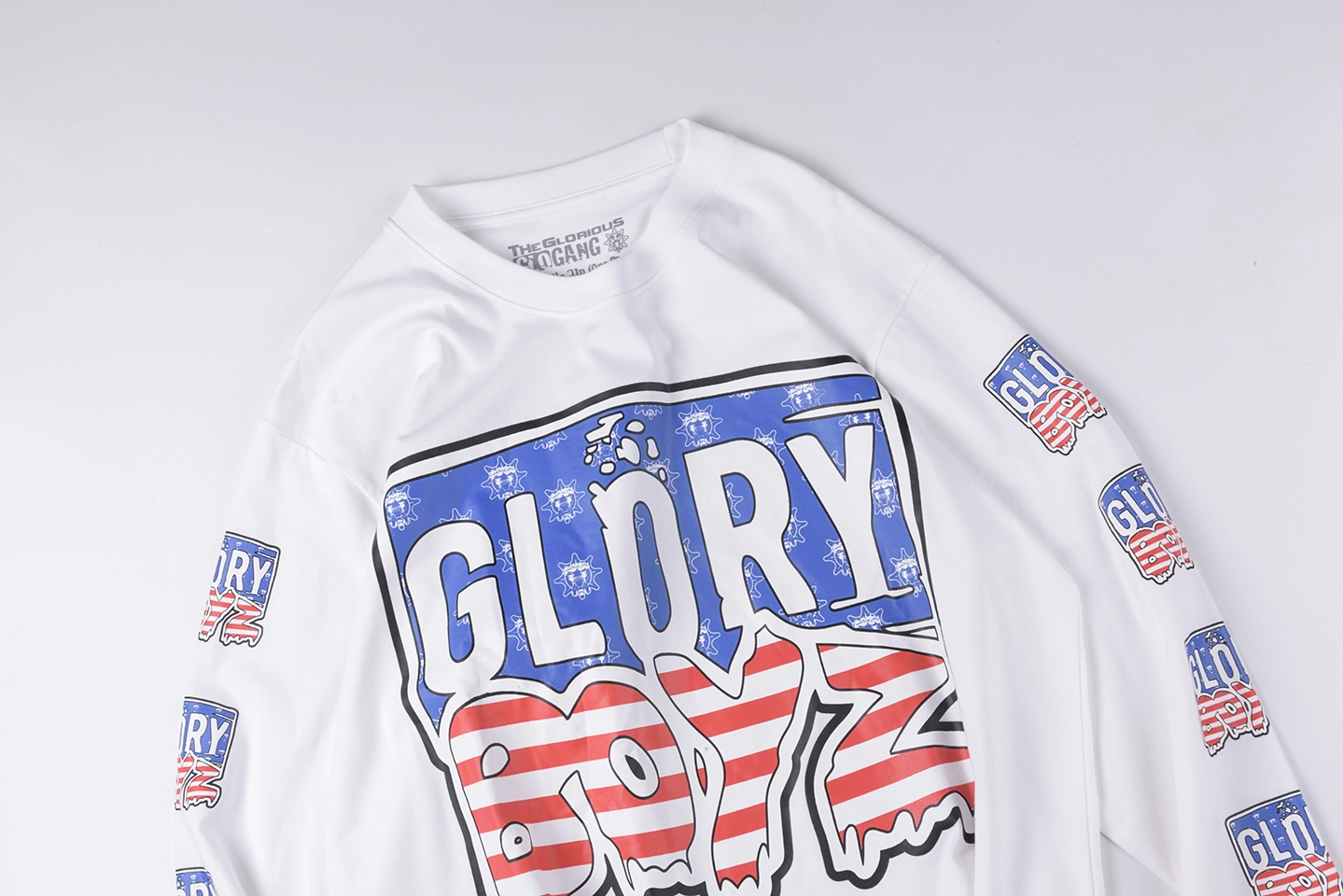 Glo Gang Glory Boyz White Graphic Shirt