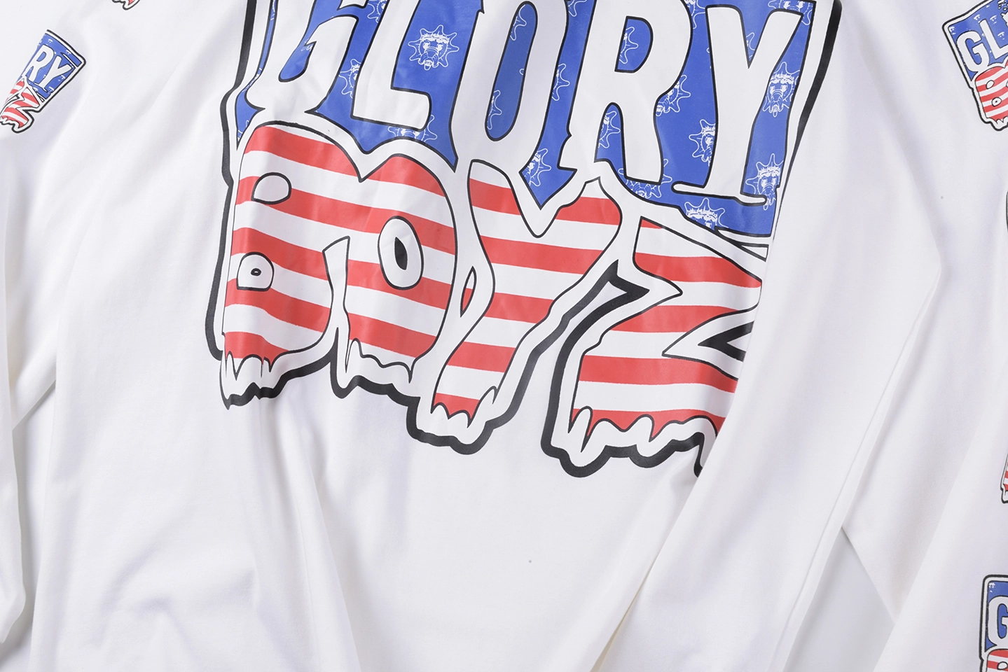 Glo Gang Glory Boyz White Graphic Shirt