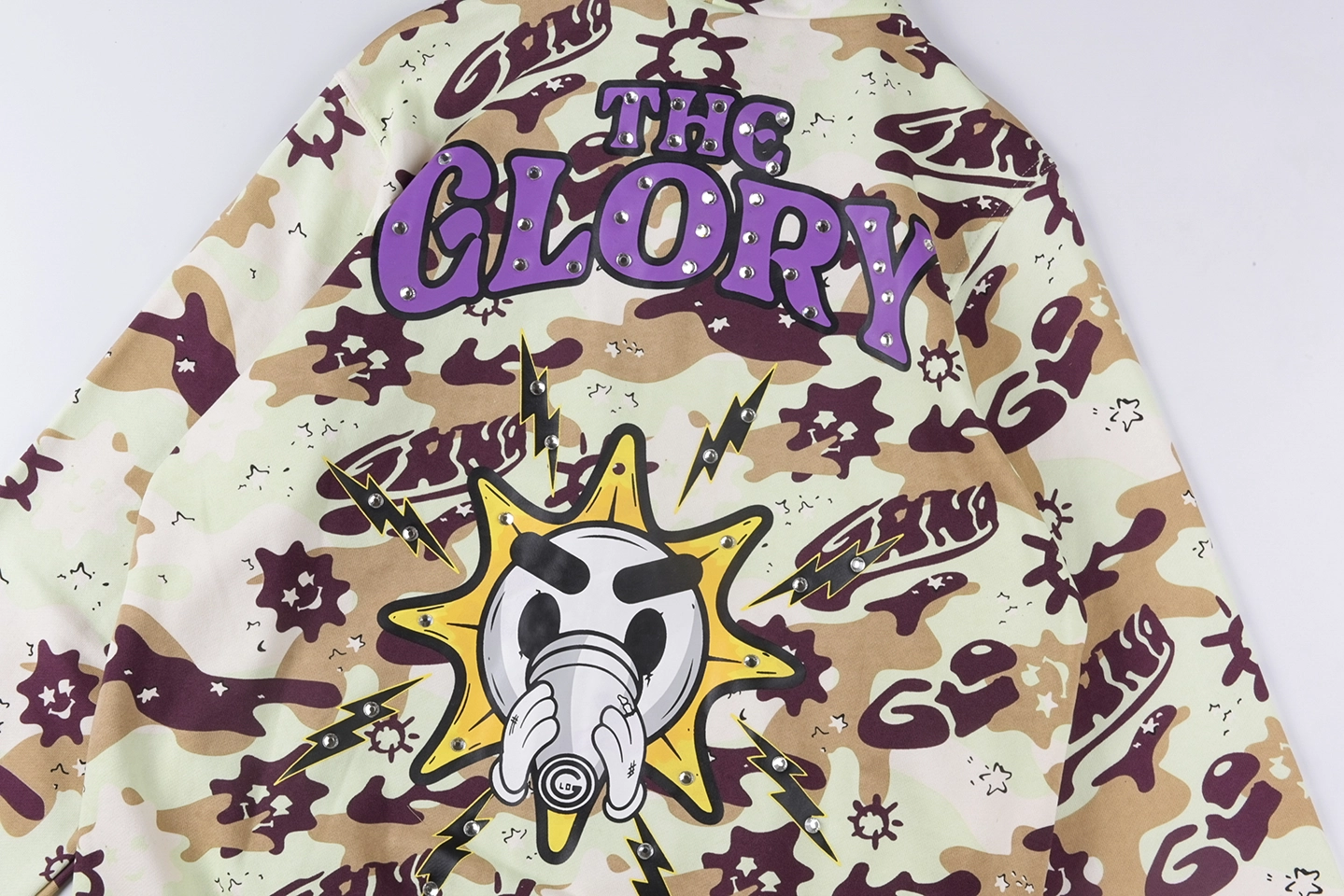 Glo Gang Glory Camouflage Hoodie