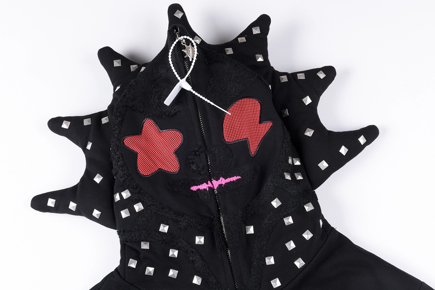 Glo-Gang-Nightmare-Cookies-Spiked-Hood-Full-Zip-Hoodie8.webp Glo Gang Nightmare Cookies Spiked Hood Full Zip Hoodie