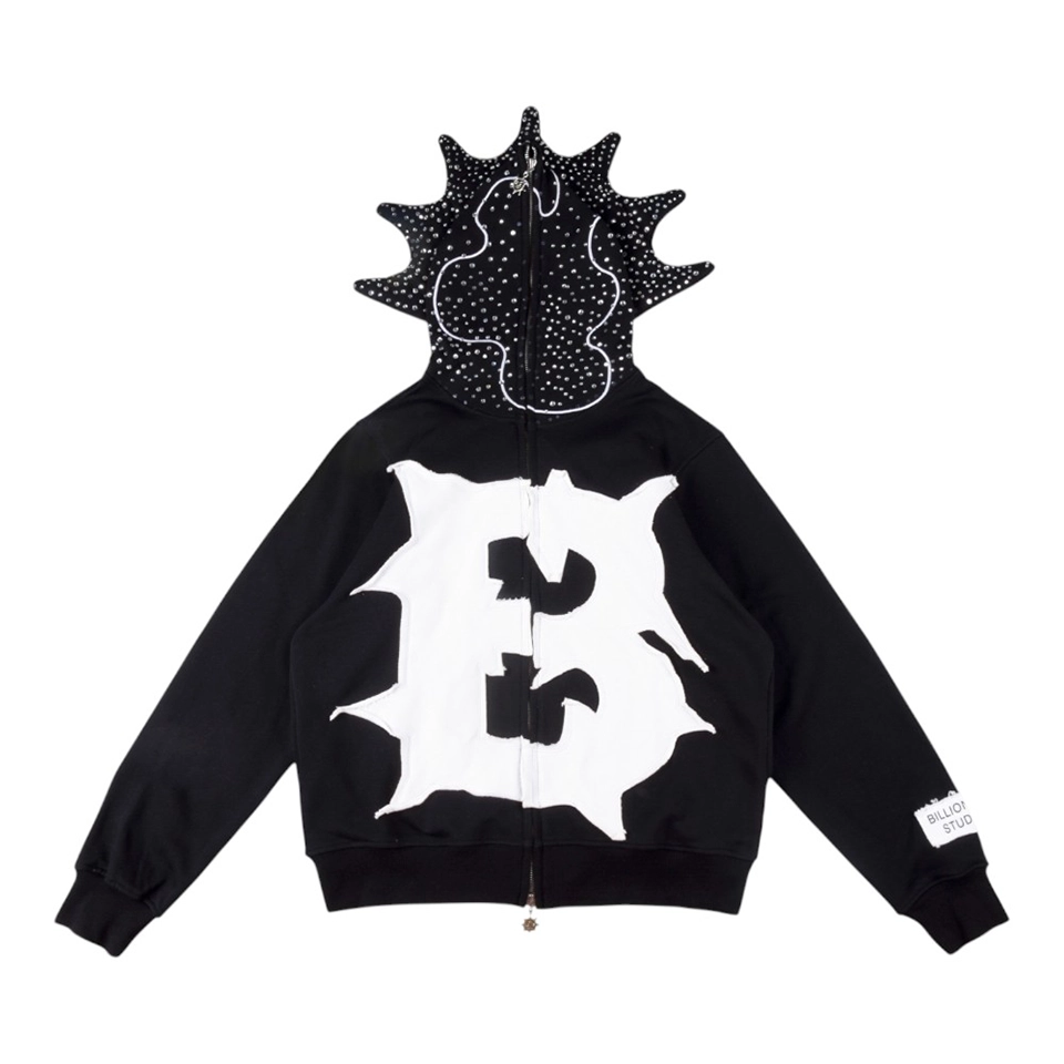 Glo-Gang-Rhinestone-Split-B-Letter-BlackWhite-Hoodie1.webp Glo Gang Rhinestone Split B Letter Black White Hoodie