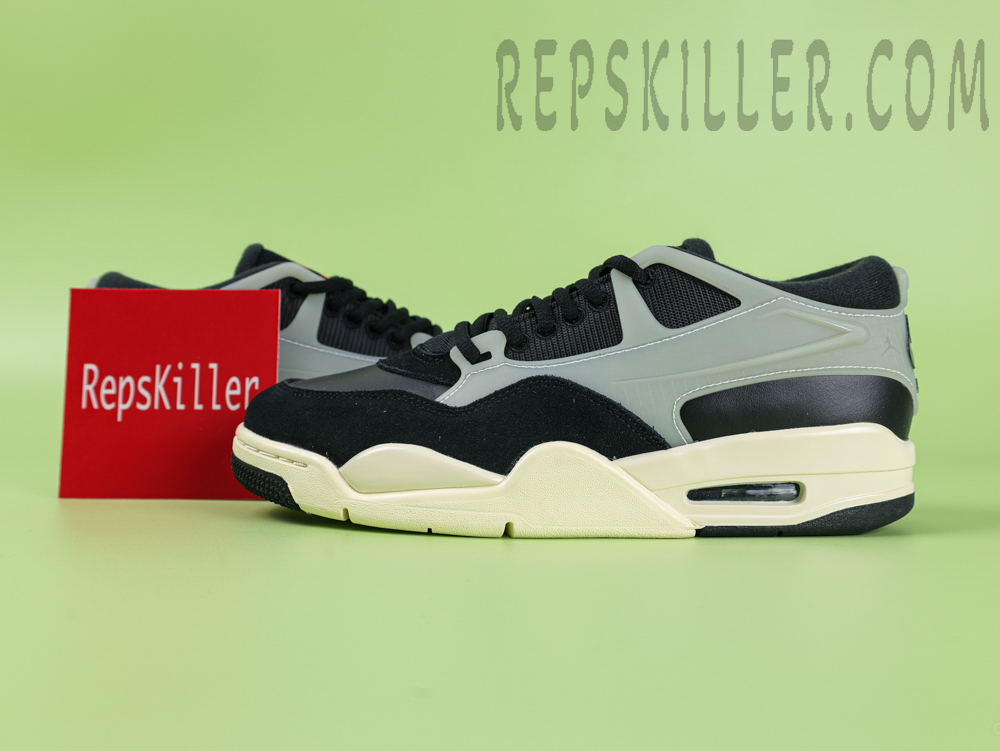 Air Jordan 4 Rm Black Sail