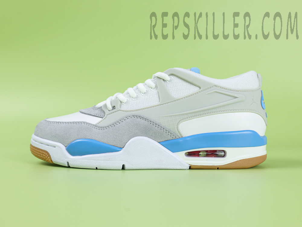 Air Jordan 4 Rm White University Blue