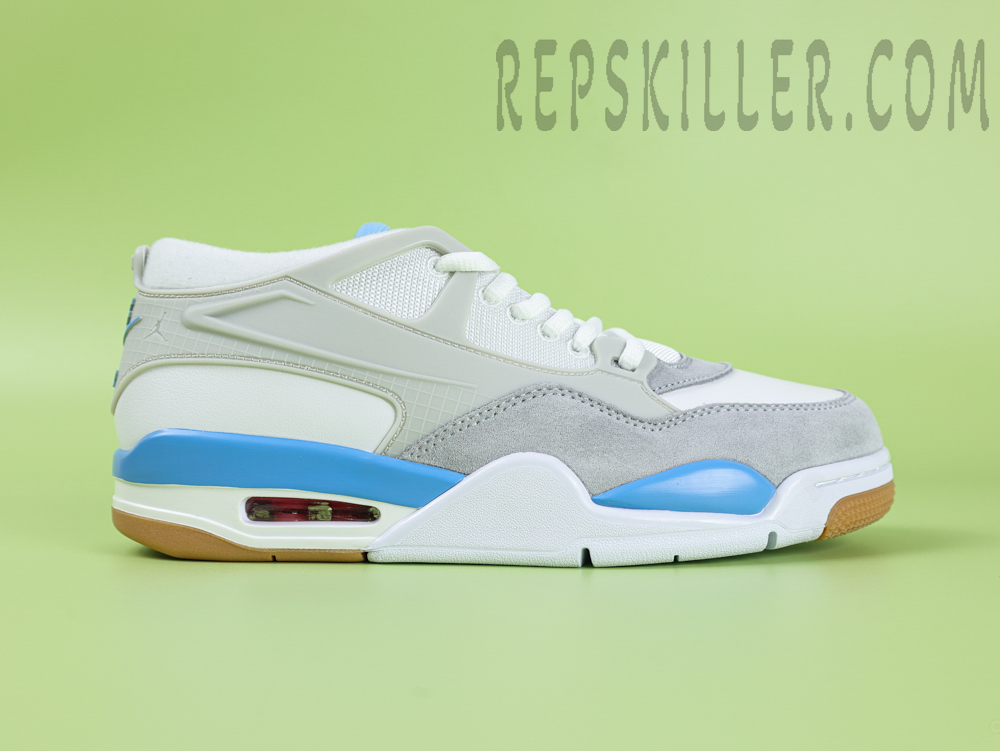 Air Jordan 4 Rm White University Blue