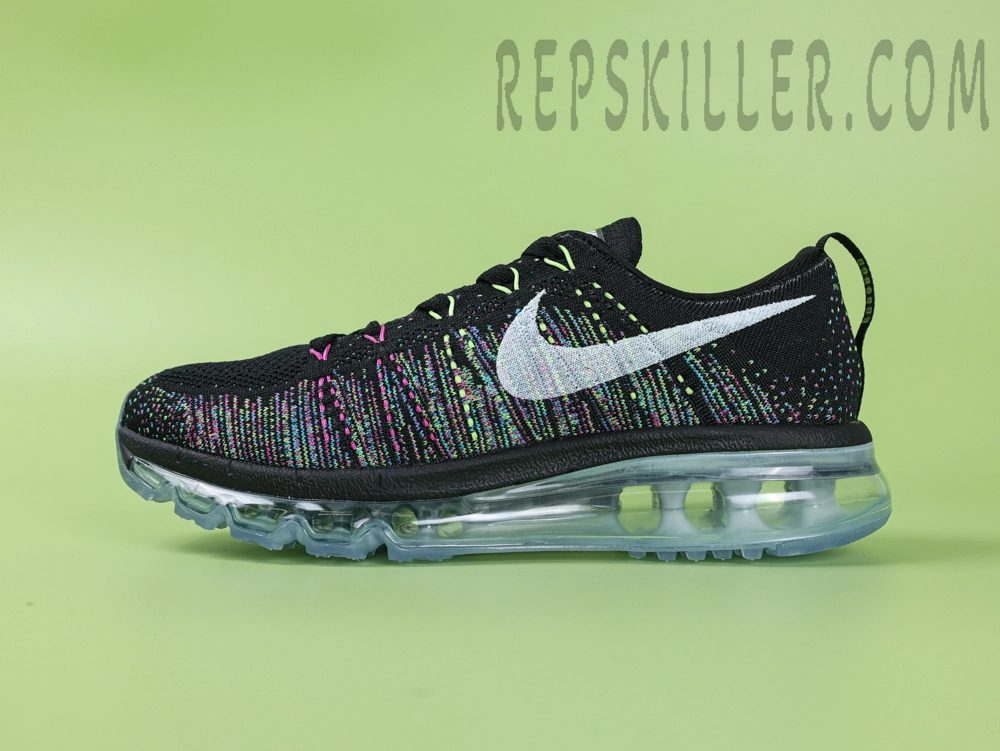 Air Max Flyknit Black Multicolor