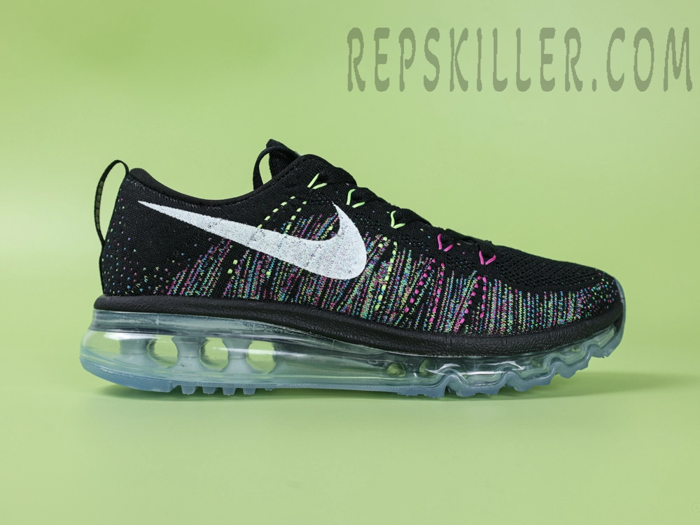 Air Max Flyknit Black Multicolor