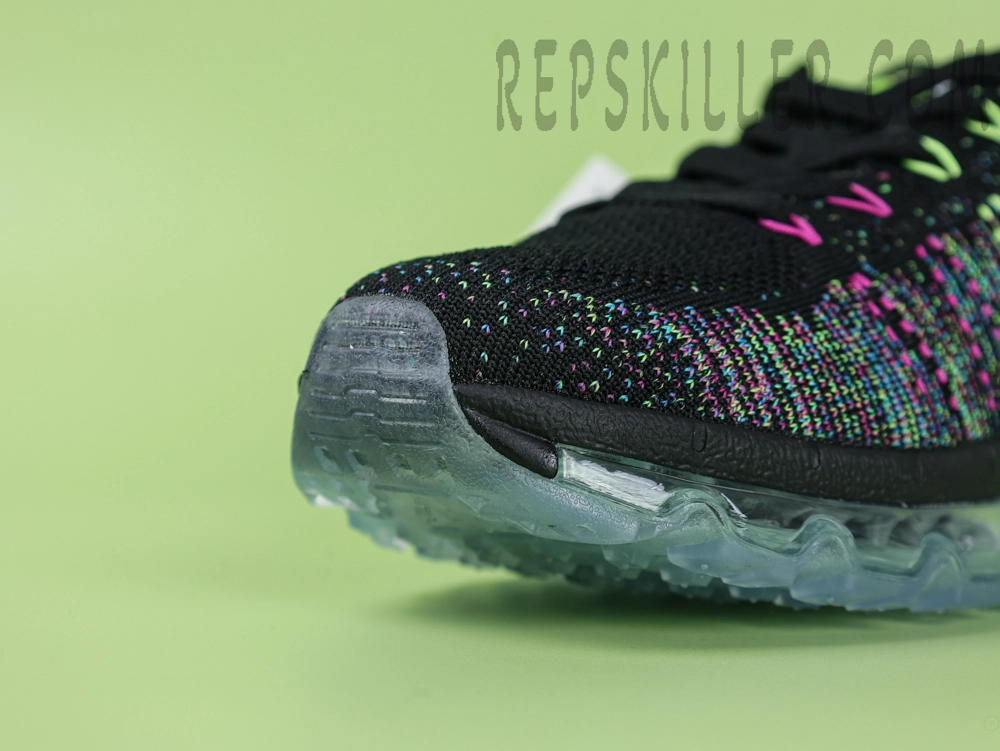 Air Max Flyknit Black Multicolor – Image 1 Air Max Flyknit Black Multicolor – Image 1