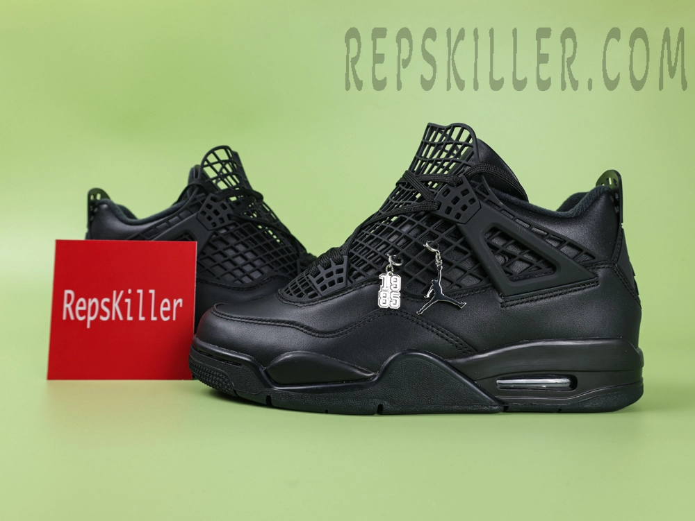 Wmns Air Jordan 4 Net Black