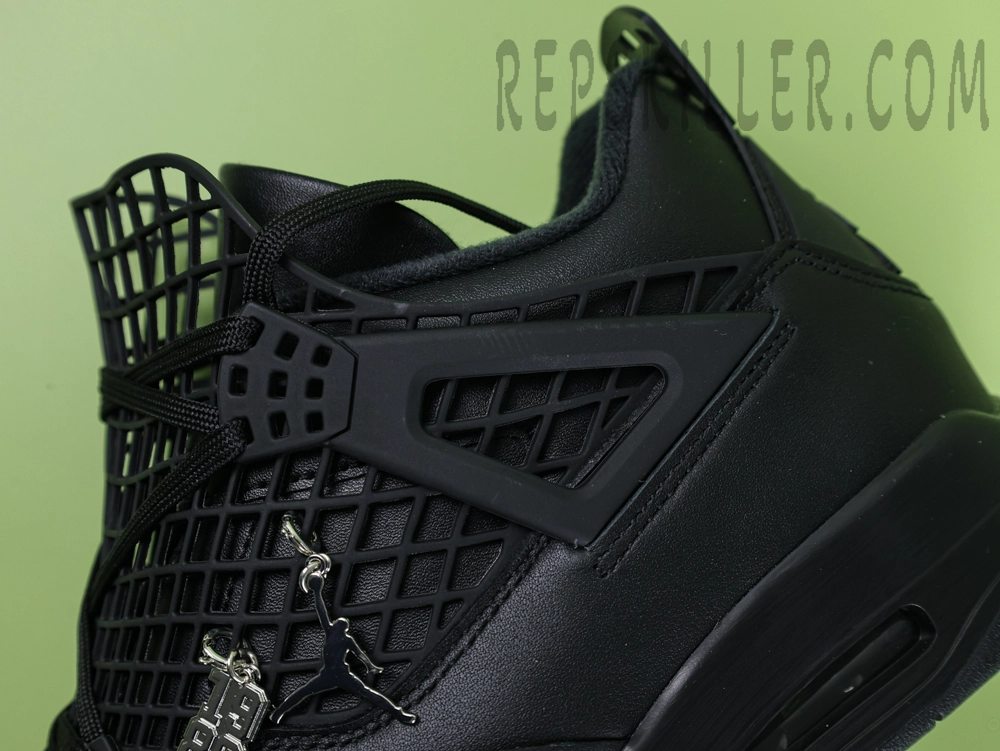 Wmns Air Jordan 4 Net Black – Image 2 Wmns Air Jordan 4 Net Black – Image 2