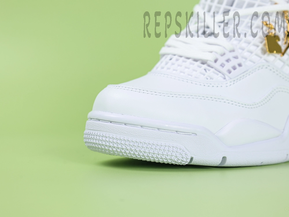 Wmns Air Jordan 4 Net Triple White – Image 1 Wmns Air Jordan 4 Net Triple White – Image 1