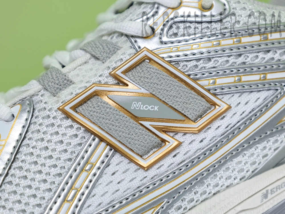 New Balance 1906R White Rain Cloud Silver Metallic &ndash; Image 2