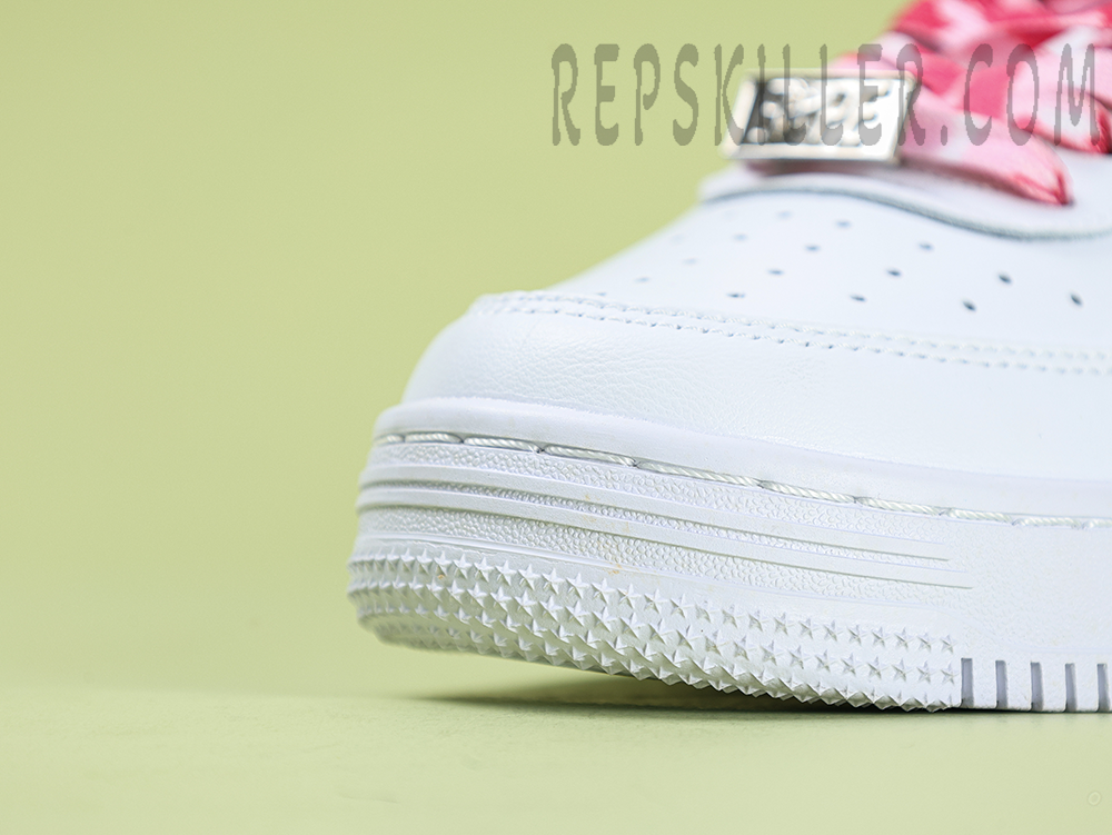 A Bathing Ape Bapesta Abc Camo Pink Low Sneakers