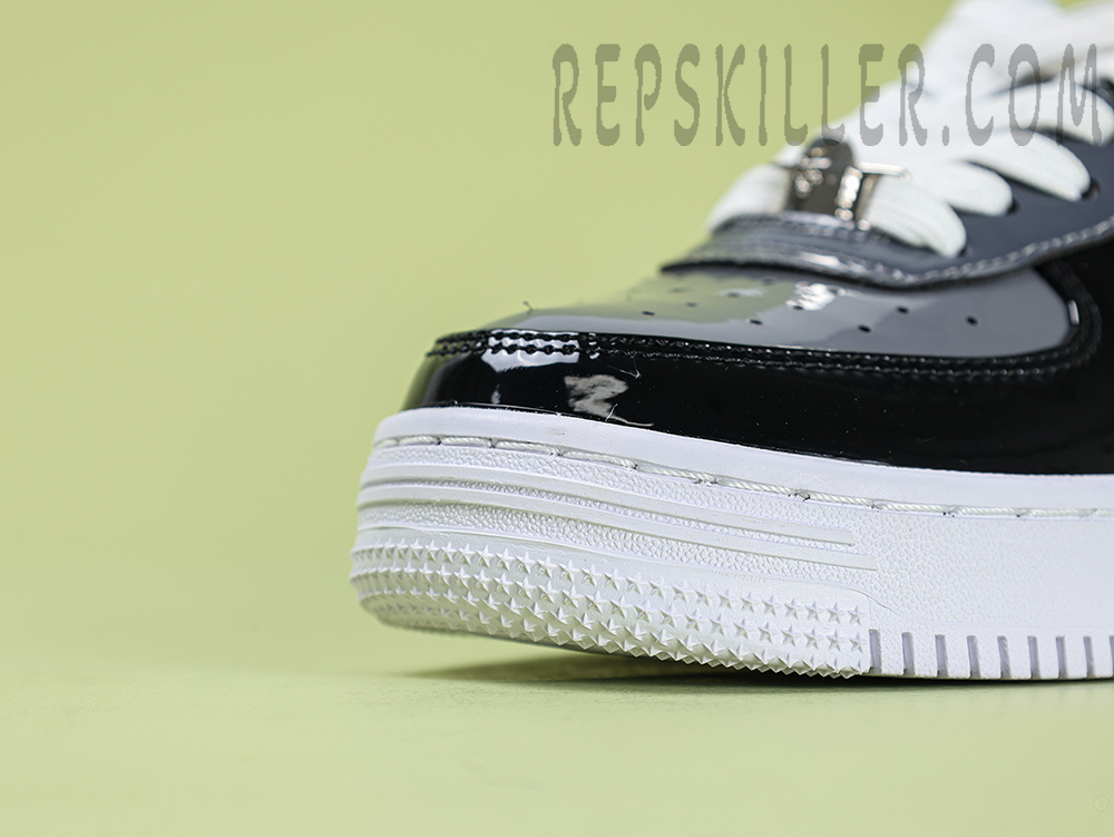 A Bathing Ape Bapesta Icon M2 Black Low Sneakers