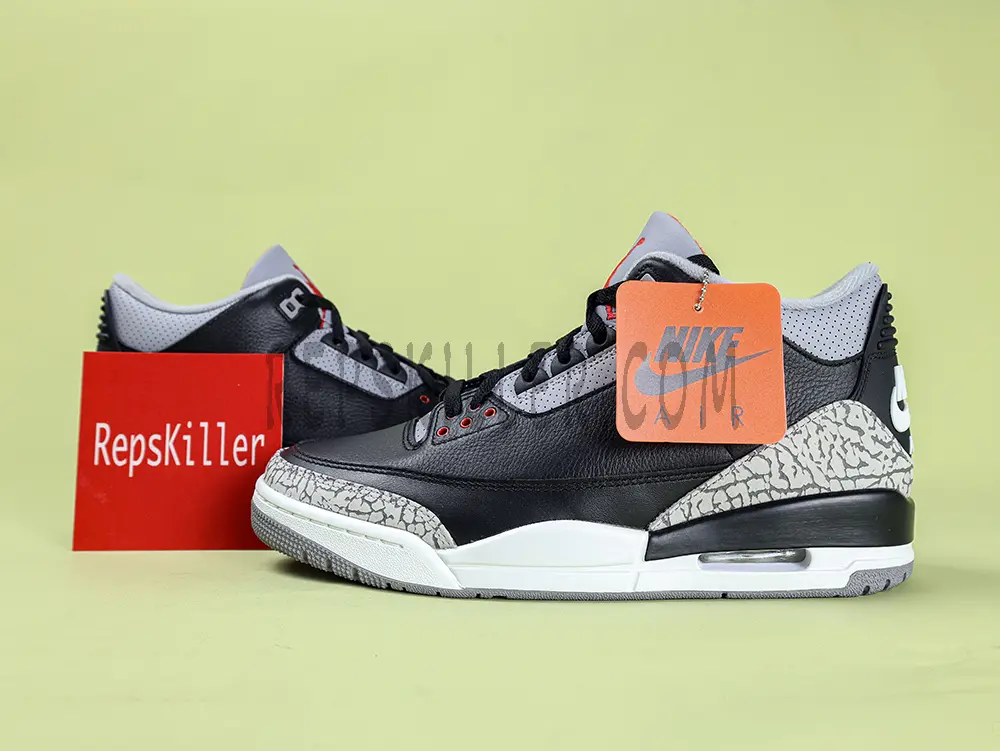 Air Jordan 3 Retro Og Black Cement 2024
