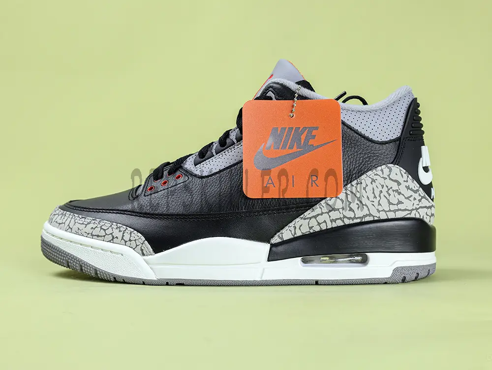 Air Jordan 3 Retro Og Black Cement 2024