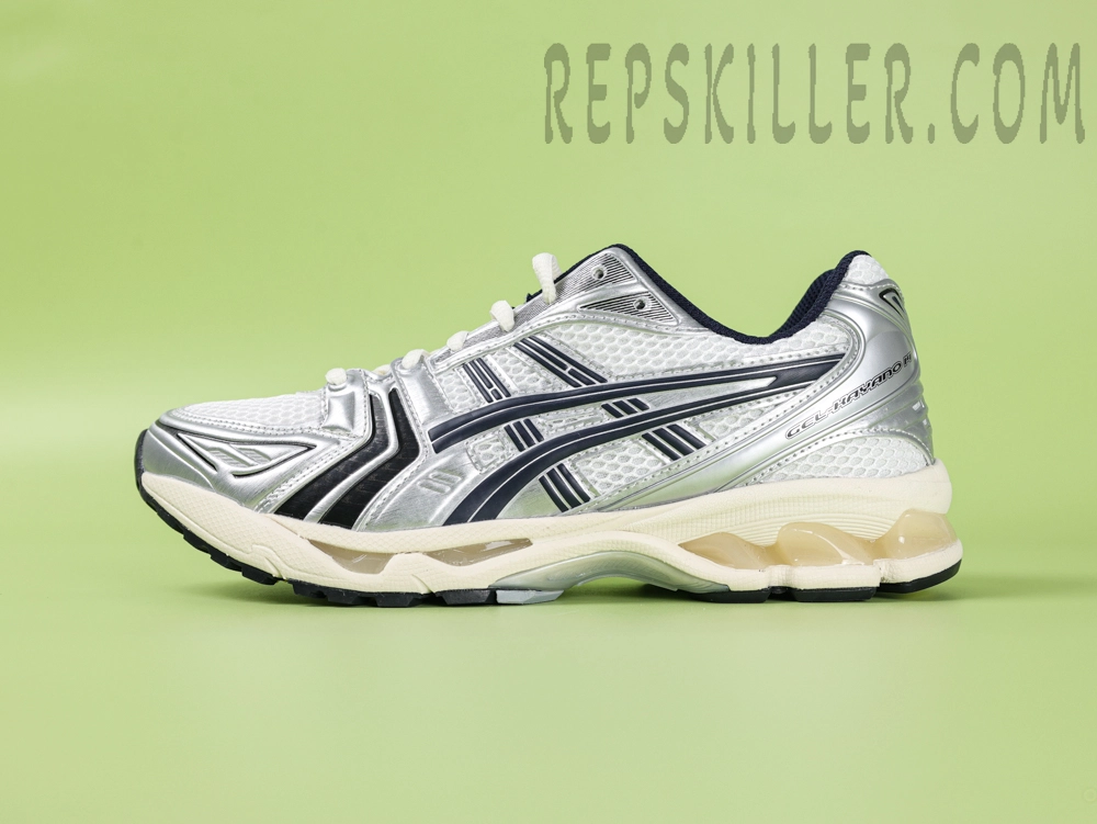 Jjjjound X Asics Gel Kayano 14 White Midnight Navy
