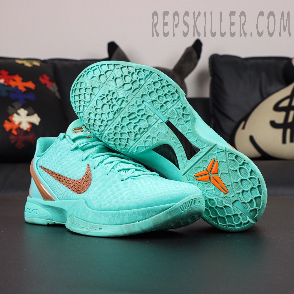 Jalen Brunson X Zoom Kobe 6 Protro Statue Of Liberty 2