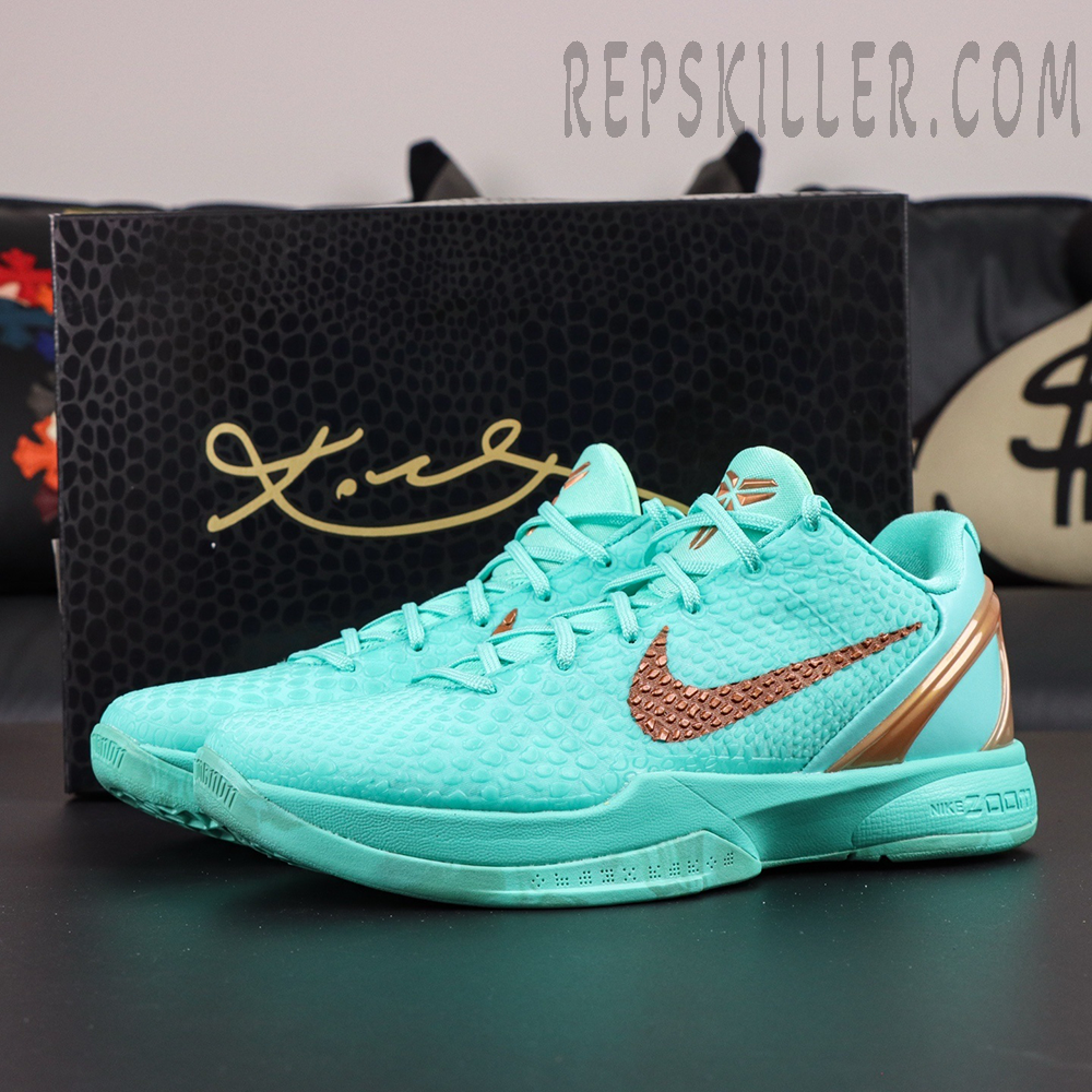 Jalen Brunson X Zoom Kobe 6 Protro Statue Of Liberty 2