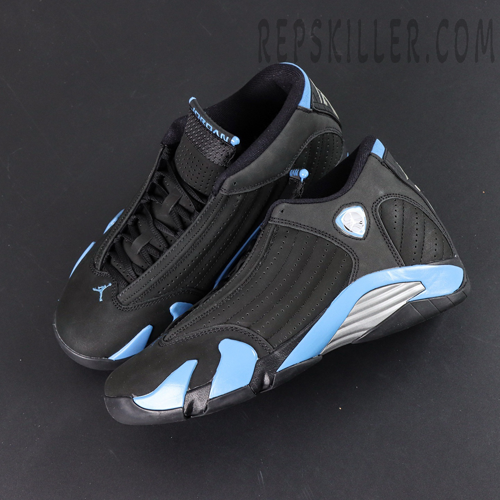 Jordan 14 Retro Black Universty Blue 2026