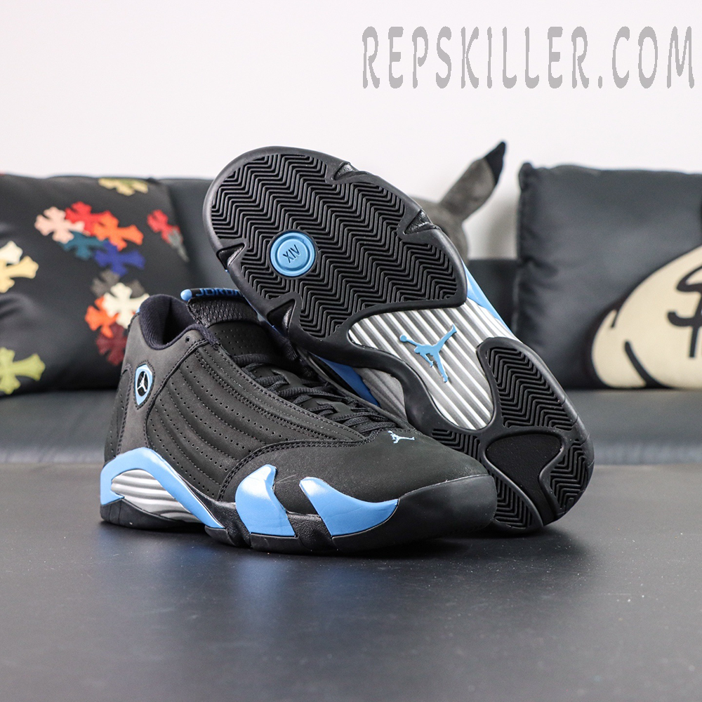 Jordan 14 Retro Black Universty Blue 2026