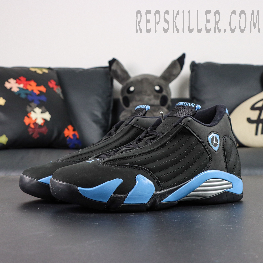 Jordan 14 Retro Black Universty Blue 2026