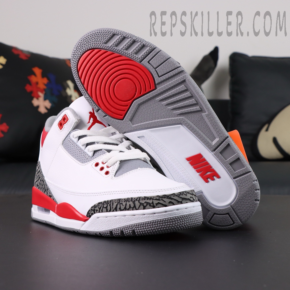 Jordan 3 Retro Fire Red 2022