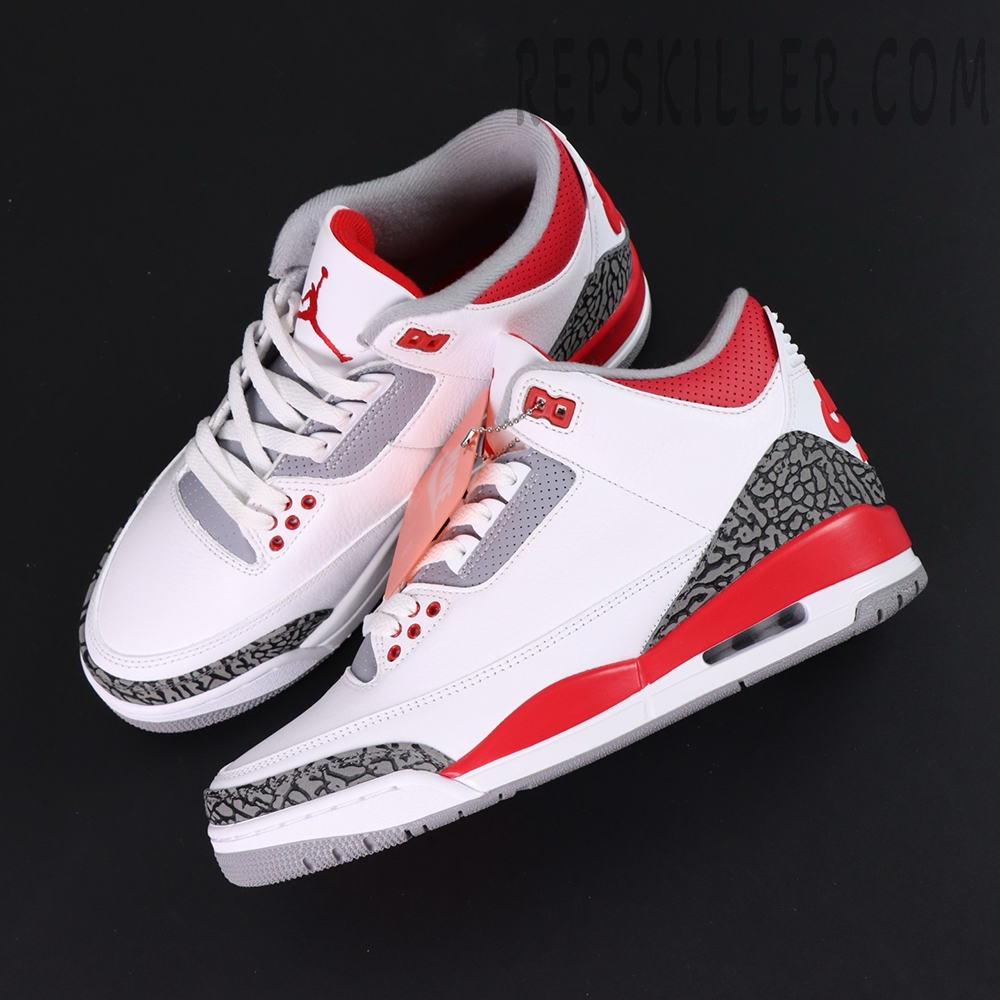 Jordan 3 Retro Fire Red 2022