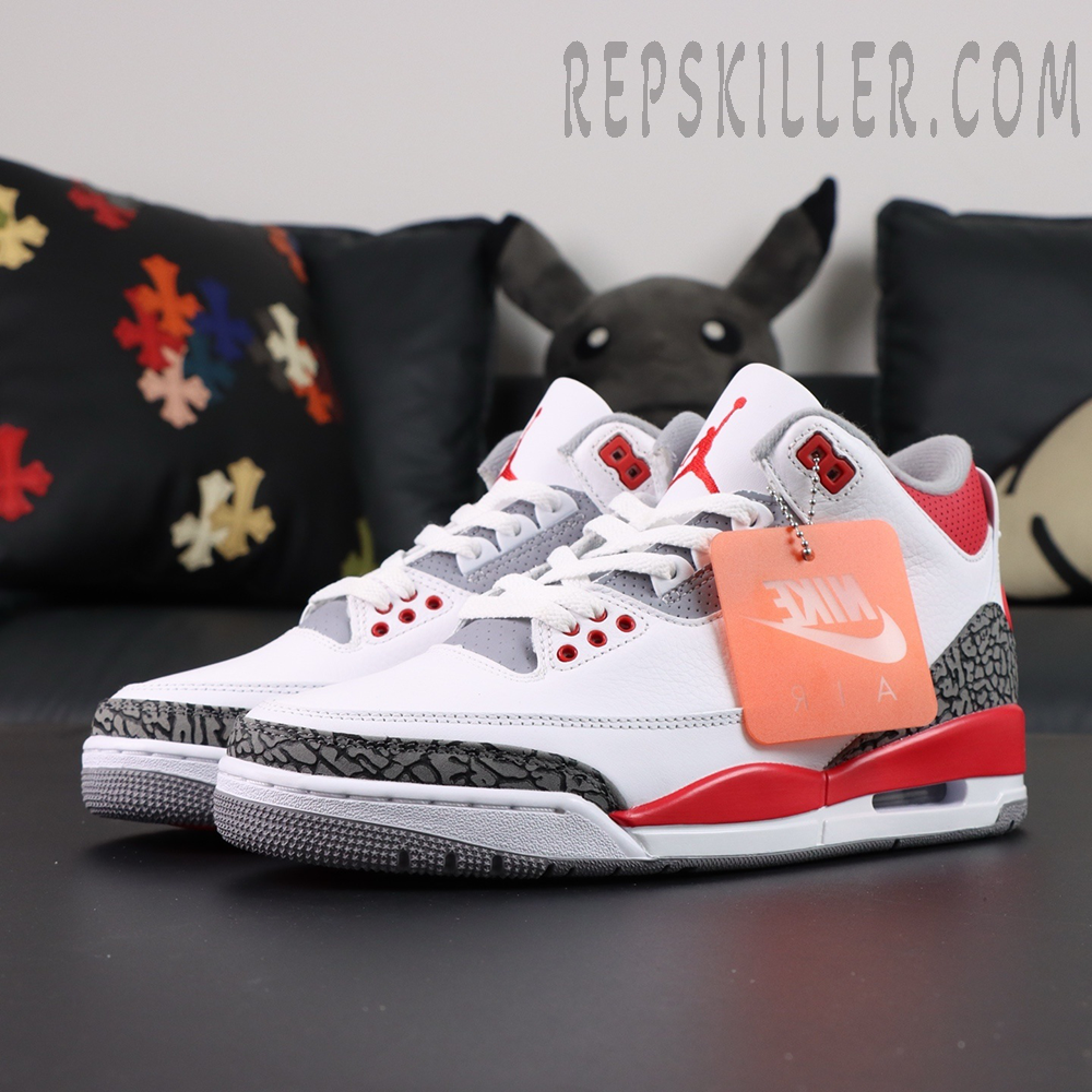 Jordan 3 Retro Fire Red 2022