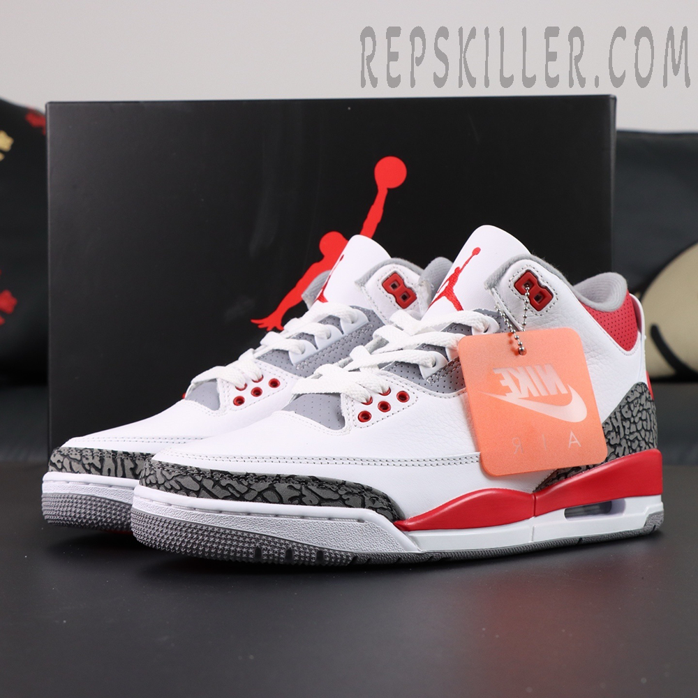 Jordan 3 Retro Fire Red 2022