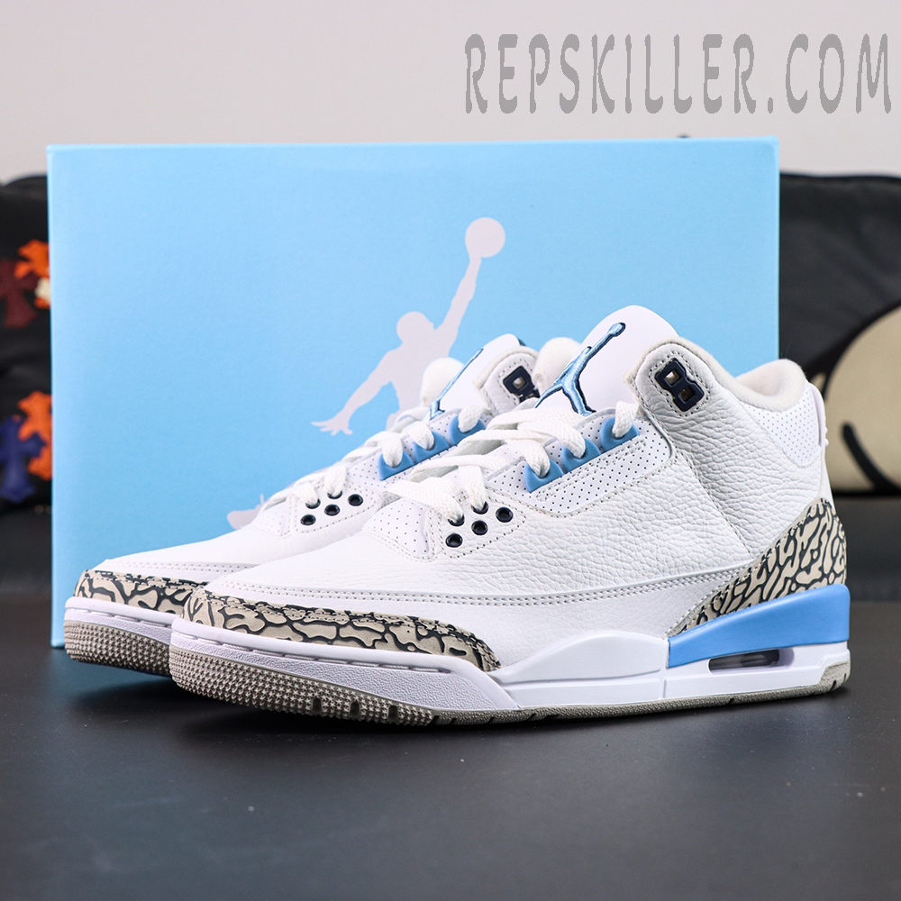 Jordan 3 Retro Unc