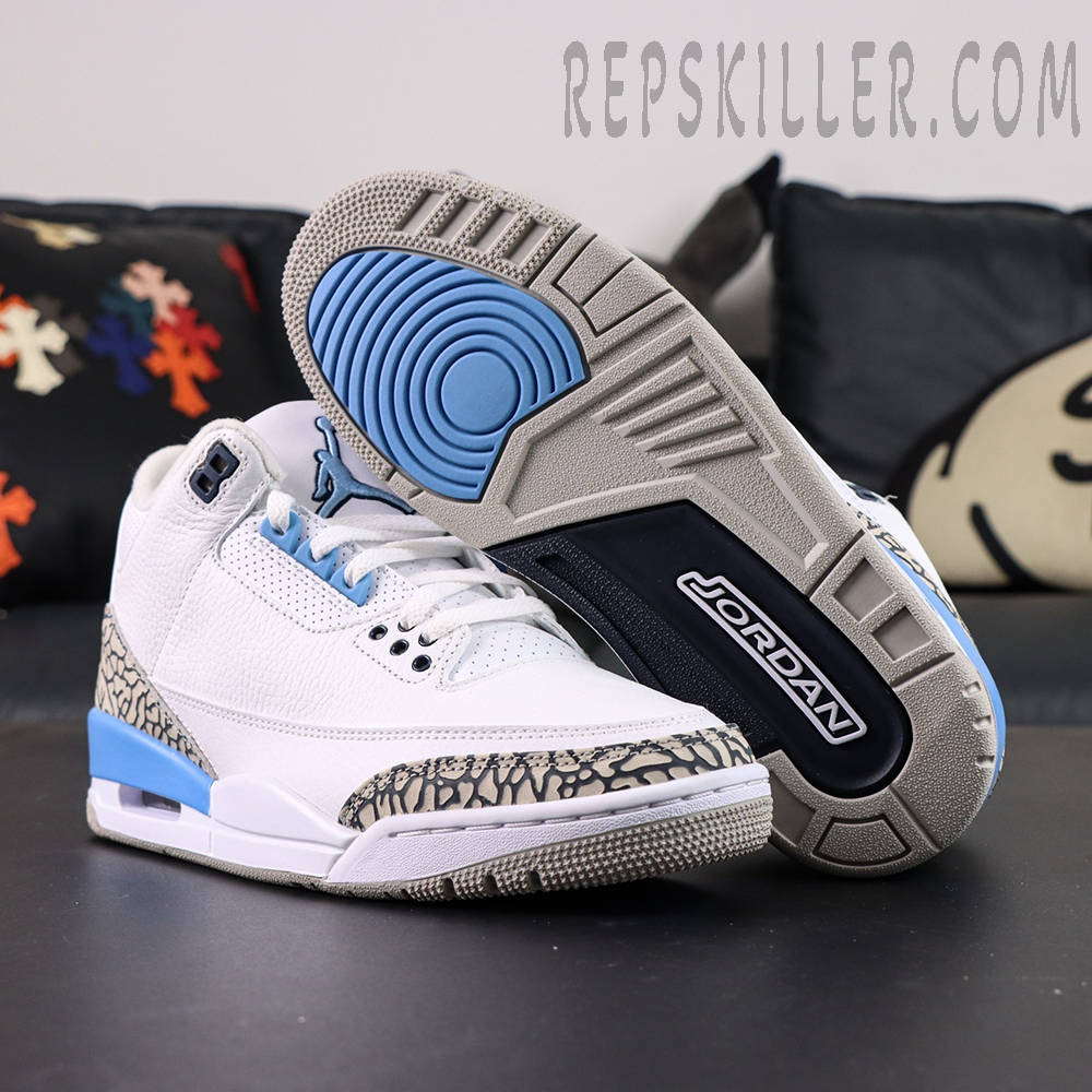 Jordan 3 Retro Unc
