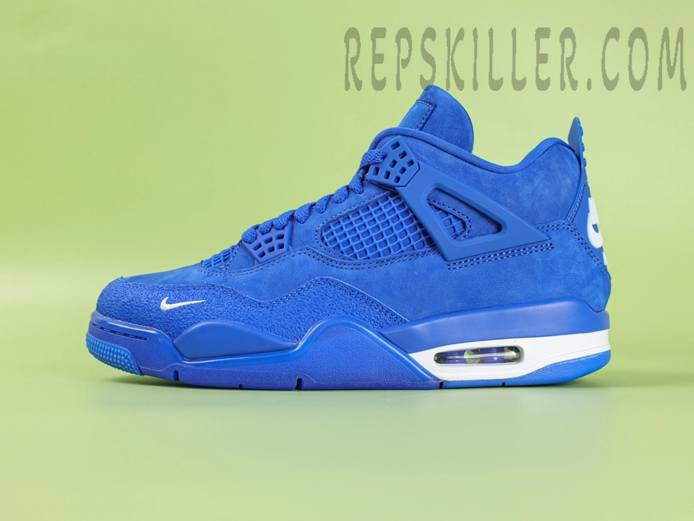Jordan 4 Retro Og X Nigel Sylvester Brick By Brick Blue