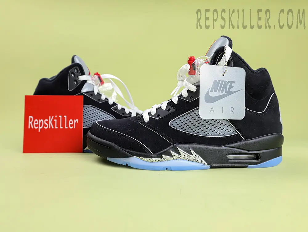 Air Jordan 5 Retro Og Black Metallic Reimagined