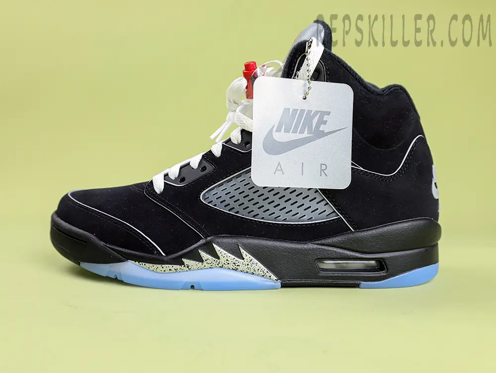 Air Jordan 5 Retro Og Black Metallic Reimagined