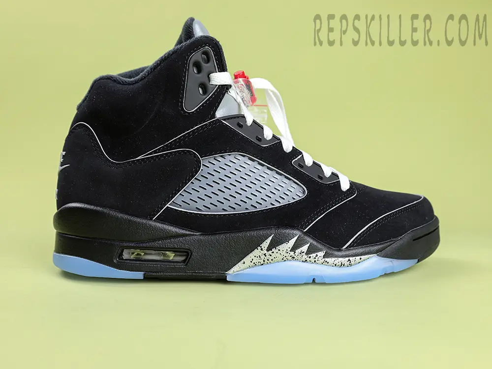 Air Jordan 5 Retro Og Black Metallic Reimagined