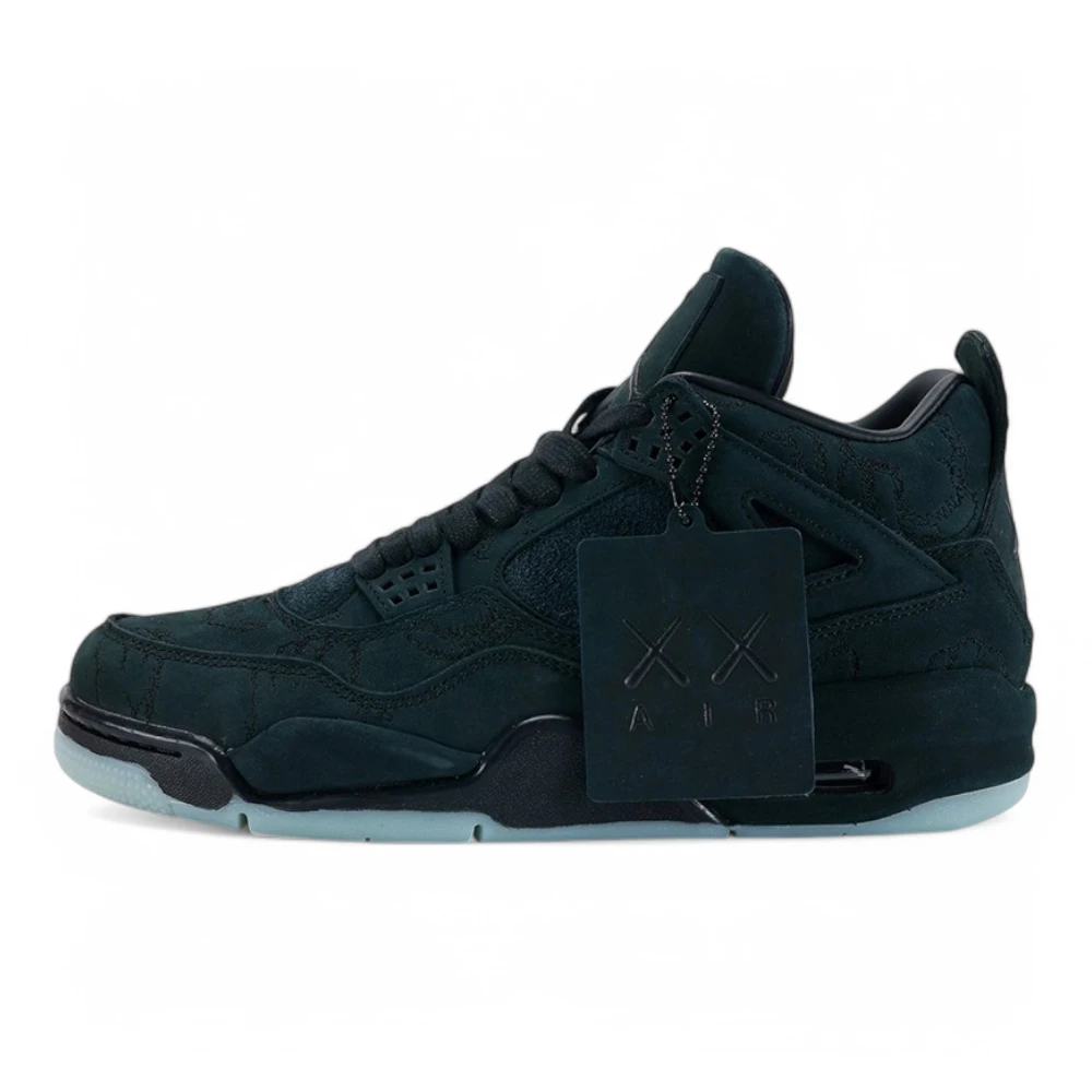 Kaws X Air Jordan 4 Retro Black